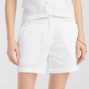 Tommy Bahama Port De Eyelet Shorts 8 Lace Lined Summer Spring Vacation Coastal